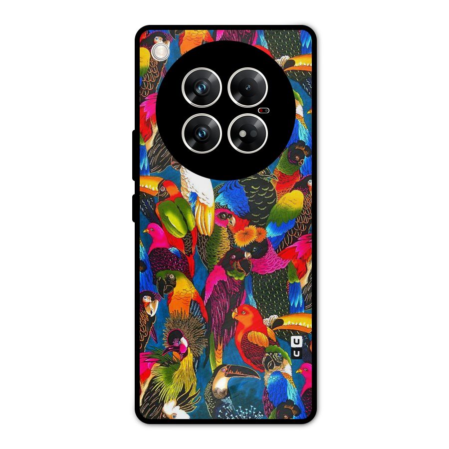 Parrot Art Metal Back Case for Infinix Zero 40 5G