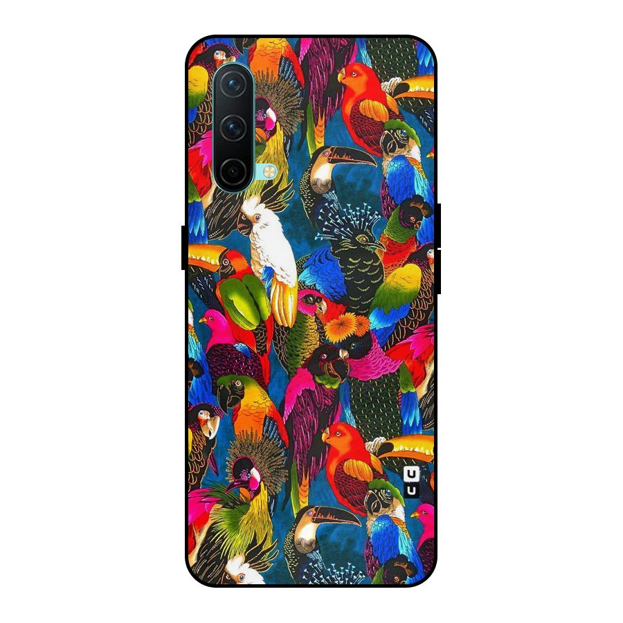 Parrot Art Metal Back Case for OnePlus Nord CE 5G