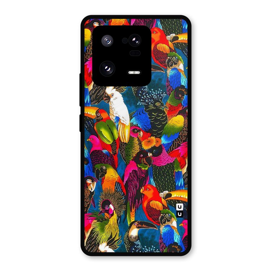 Parrot Art Metal Back Case for Xiaomi 13 Pro