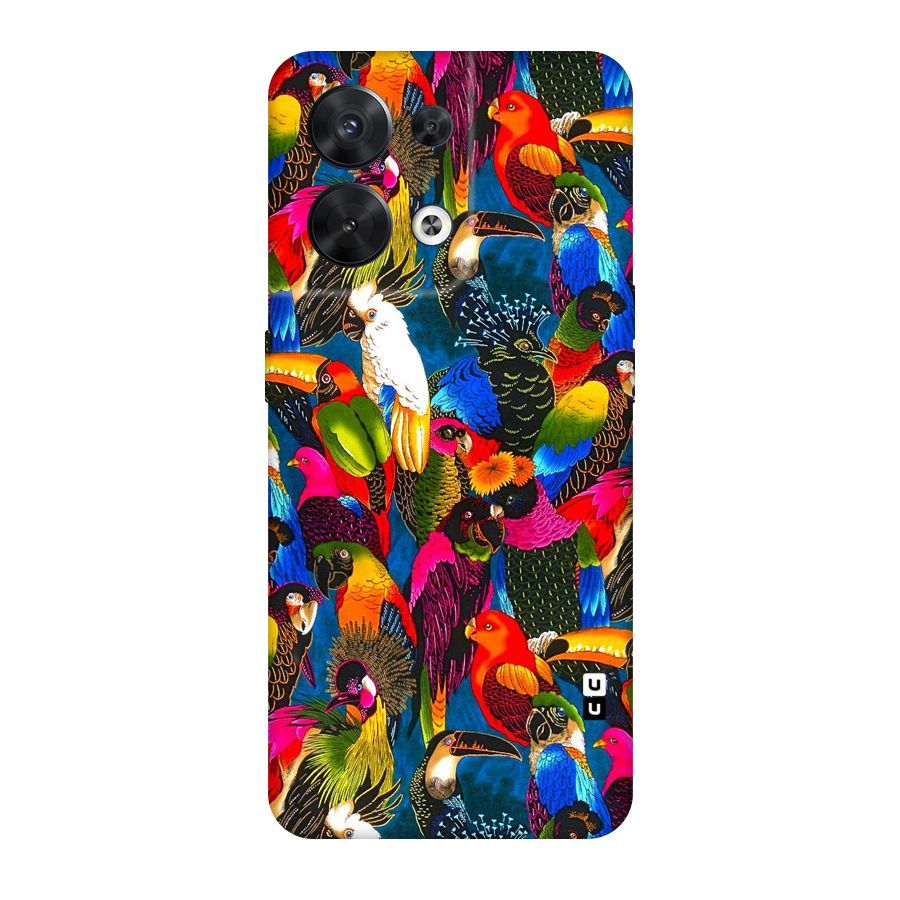 Parrot Art Original Polycarbonate Back Case for Oppo Reno8 5G