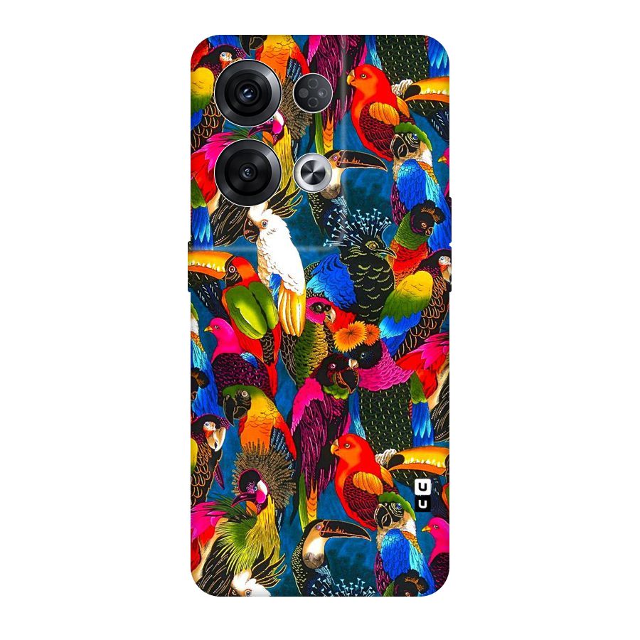 Parrot Art Original Polycarbonate Back Case for Oppo Reno8 Pro 5G
