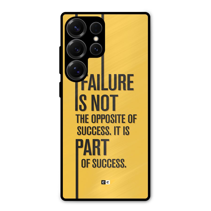 Part Of Success Metal Back Case for Galaxy S25 Ultra