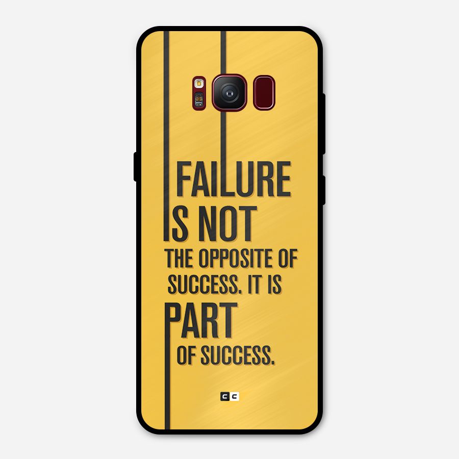 Part Of Success Metal Back Case for Galaxy S8