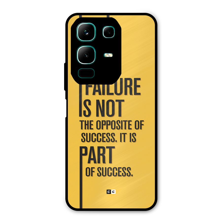 Part Of Success Metal Back Case for Infinix Note 50x