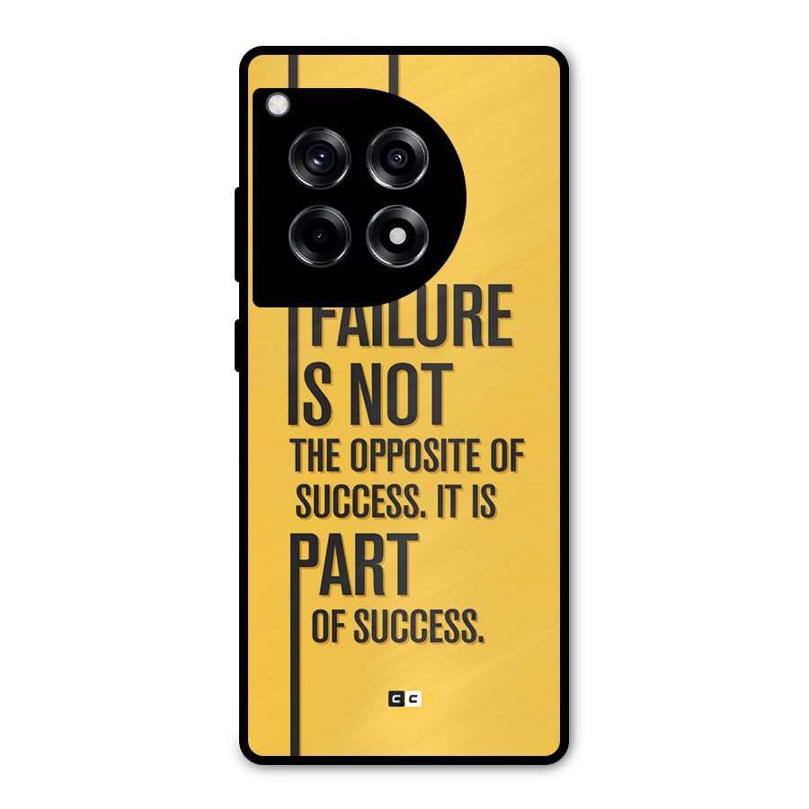 Part Of Success Metal Back Case for OnePlus 12R