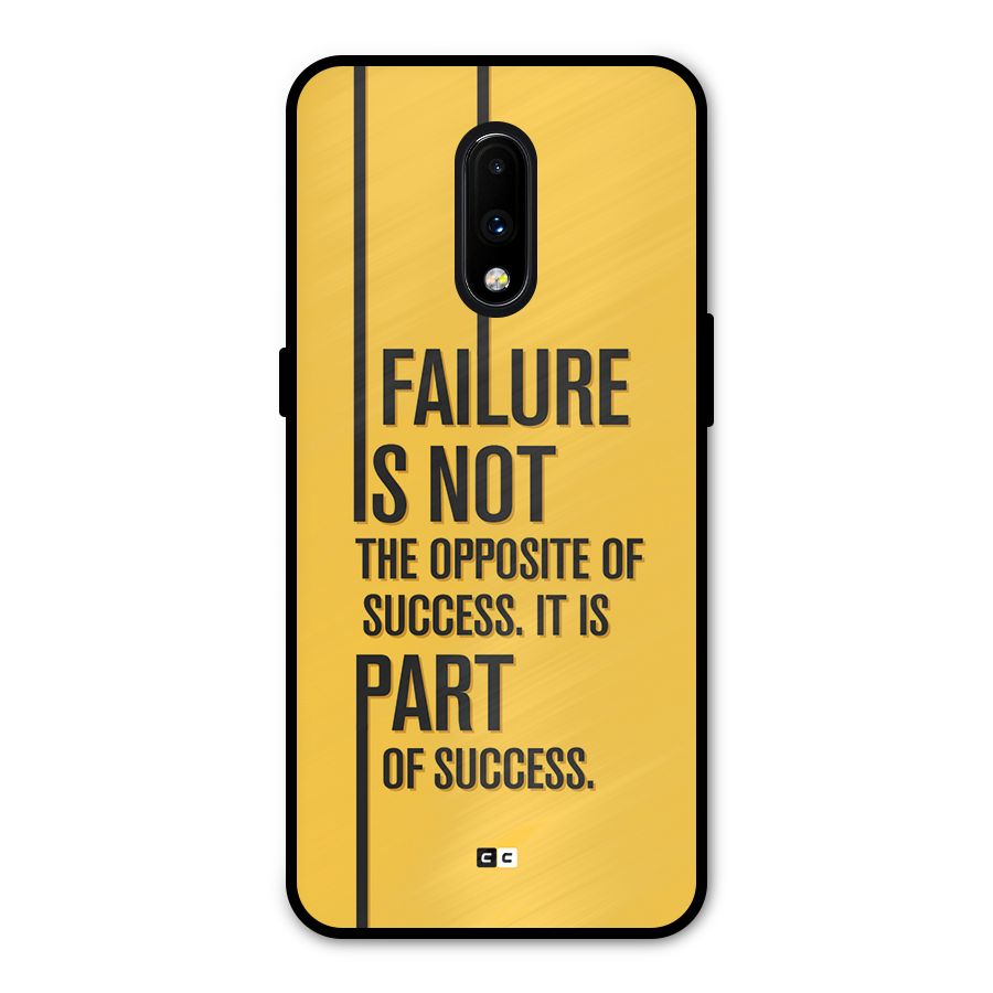 Part Of Success Metal Back Case for OnePlus 7