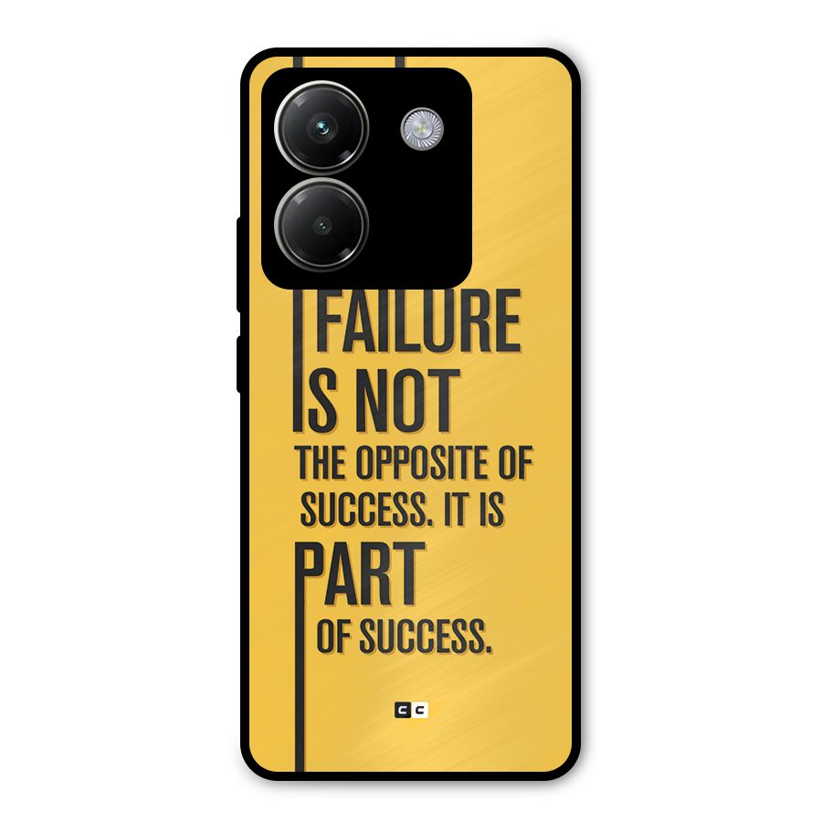 Part Of Success Metal Back Case for Poco M7 Pro 5G