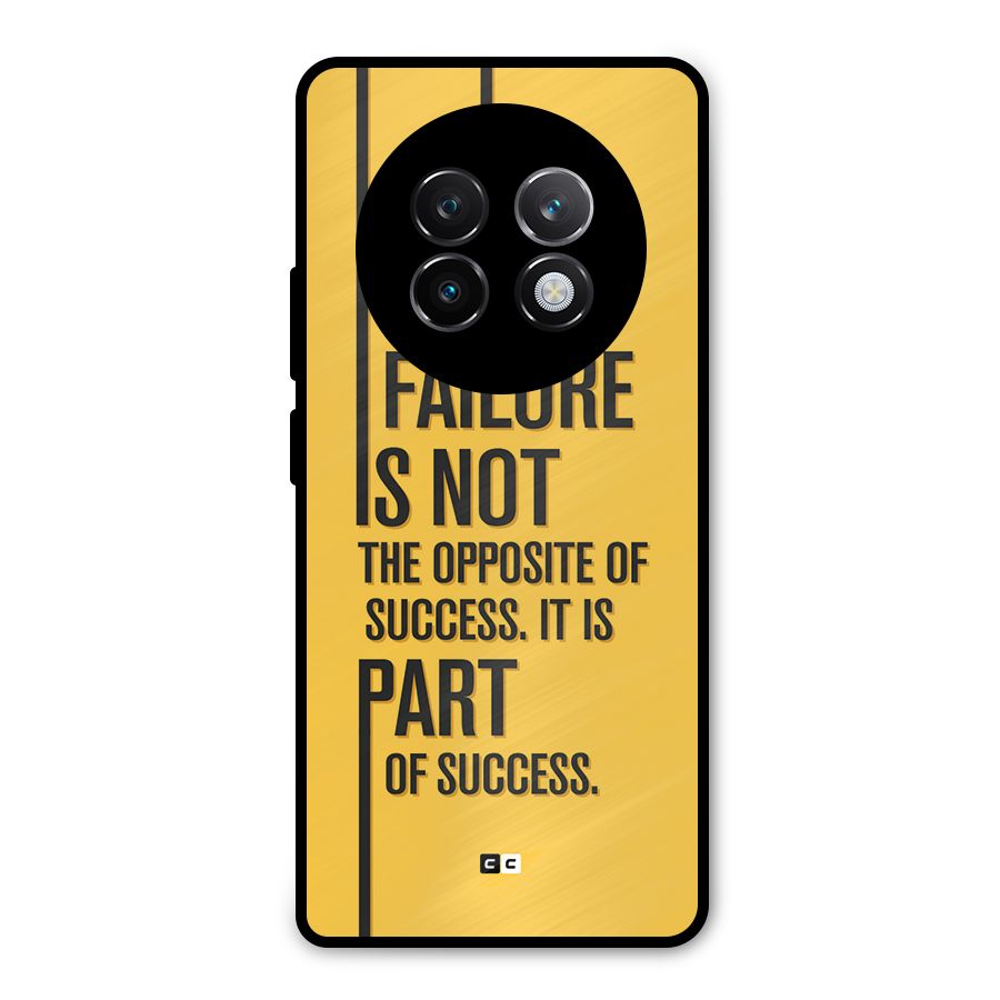 Part Of Success Metal Back Case for Realme 13 Plus