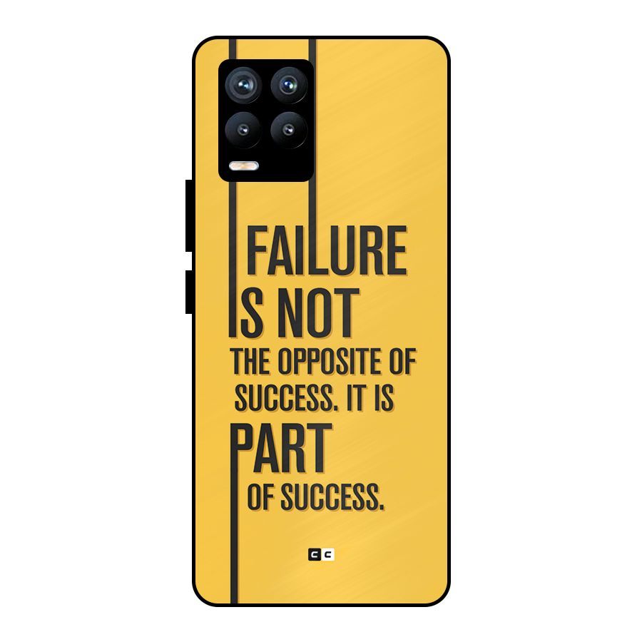Part Of Success Metal Back Case for Realme 8
