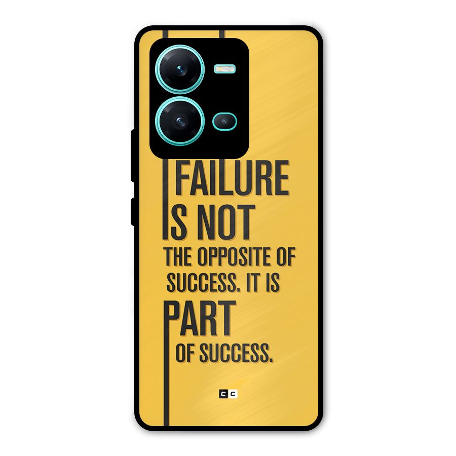Part Of Success Metal Back Case for Vivo V25