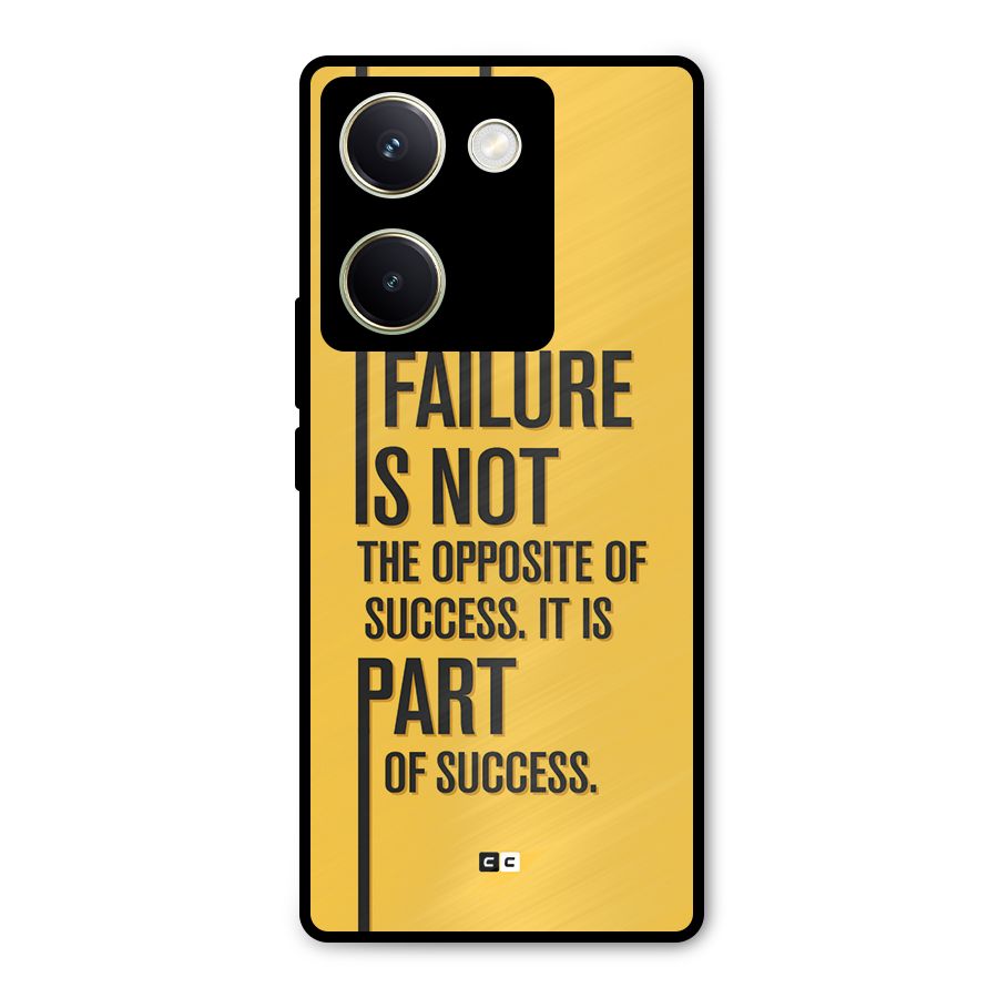 Part Of Success Metal Back Case for Vivo Y200 Pro