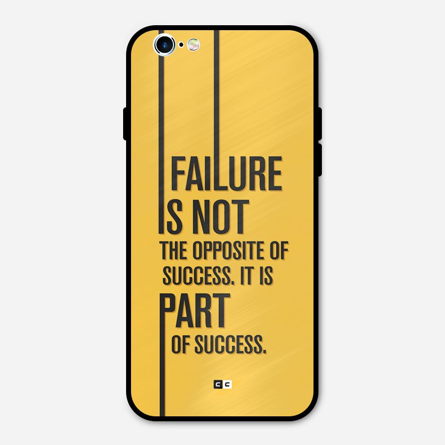 Part Of Success Metal Back Case for iPhone 6 6s