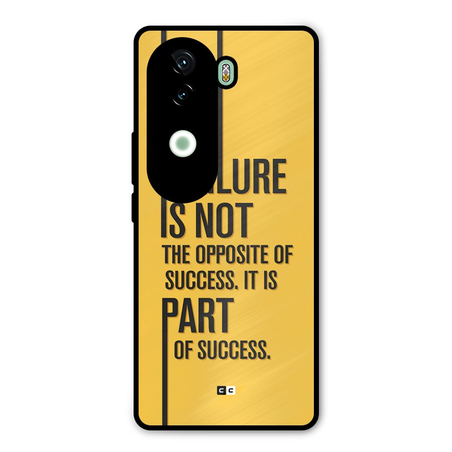 Part Of Success Metal Back Case for iQOO Z9s