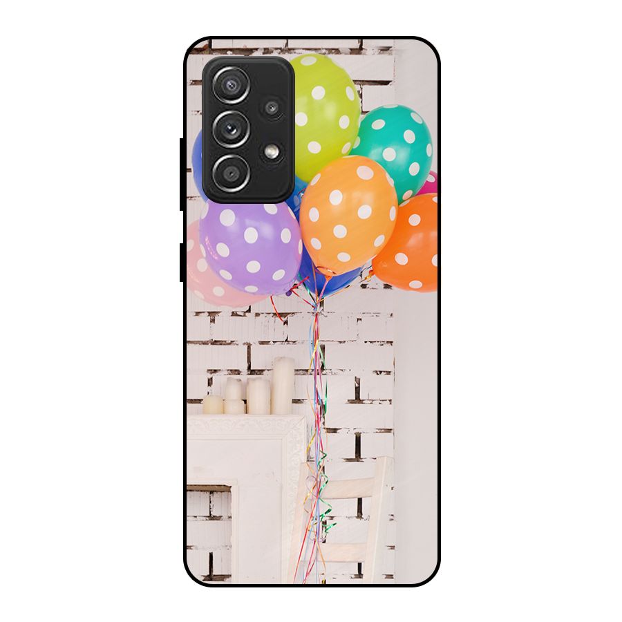 Party Balloons Metal Back Case for Galaxy A52s 5G