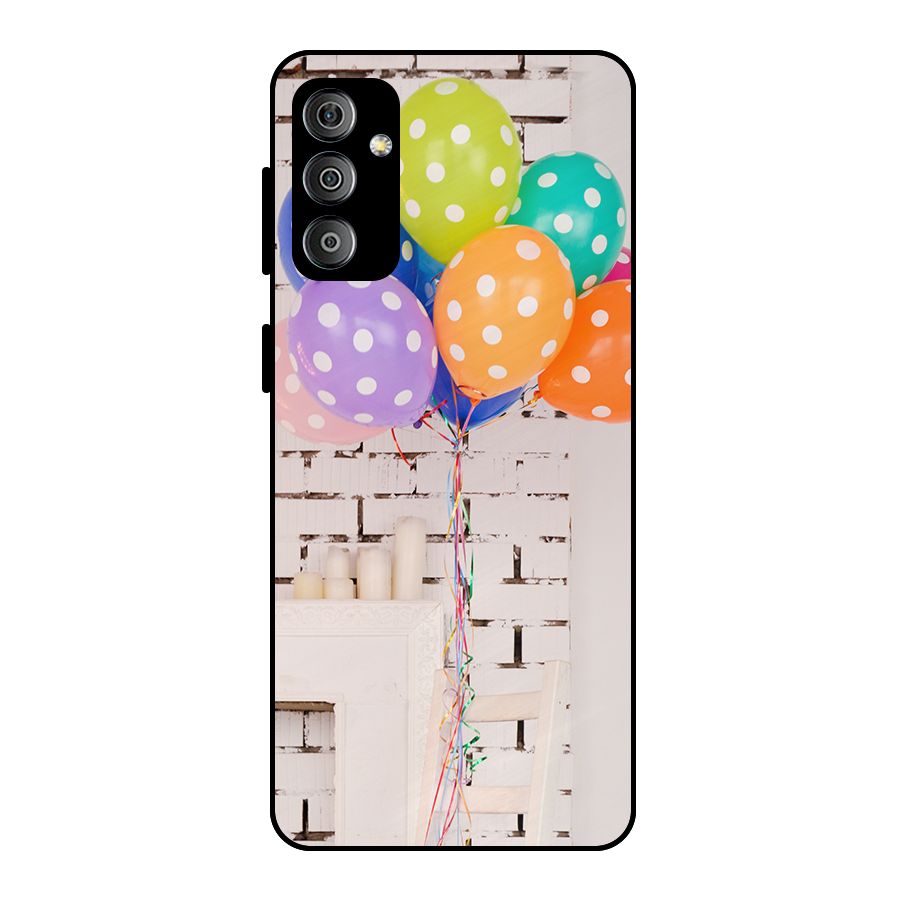 Party Balloons Metal Back Case for Galaxy F23