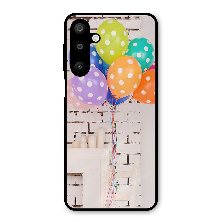 Party Balloons Metal Back Case for Galaxy M16