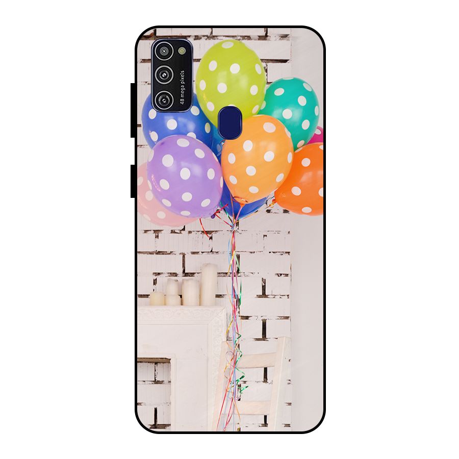Party Balloons Metal Back Case for Galaxy M30s