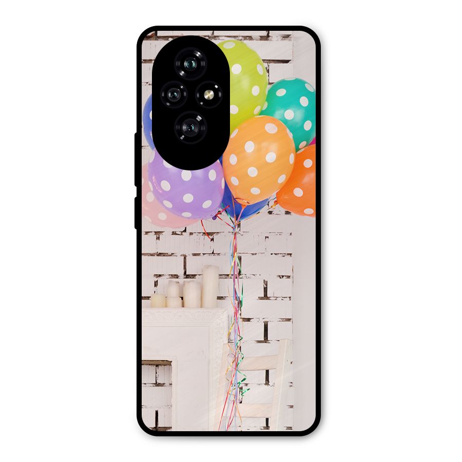 Party Balloons Metal Back Case for Honor 200
