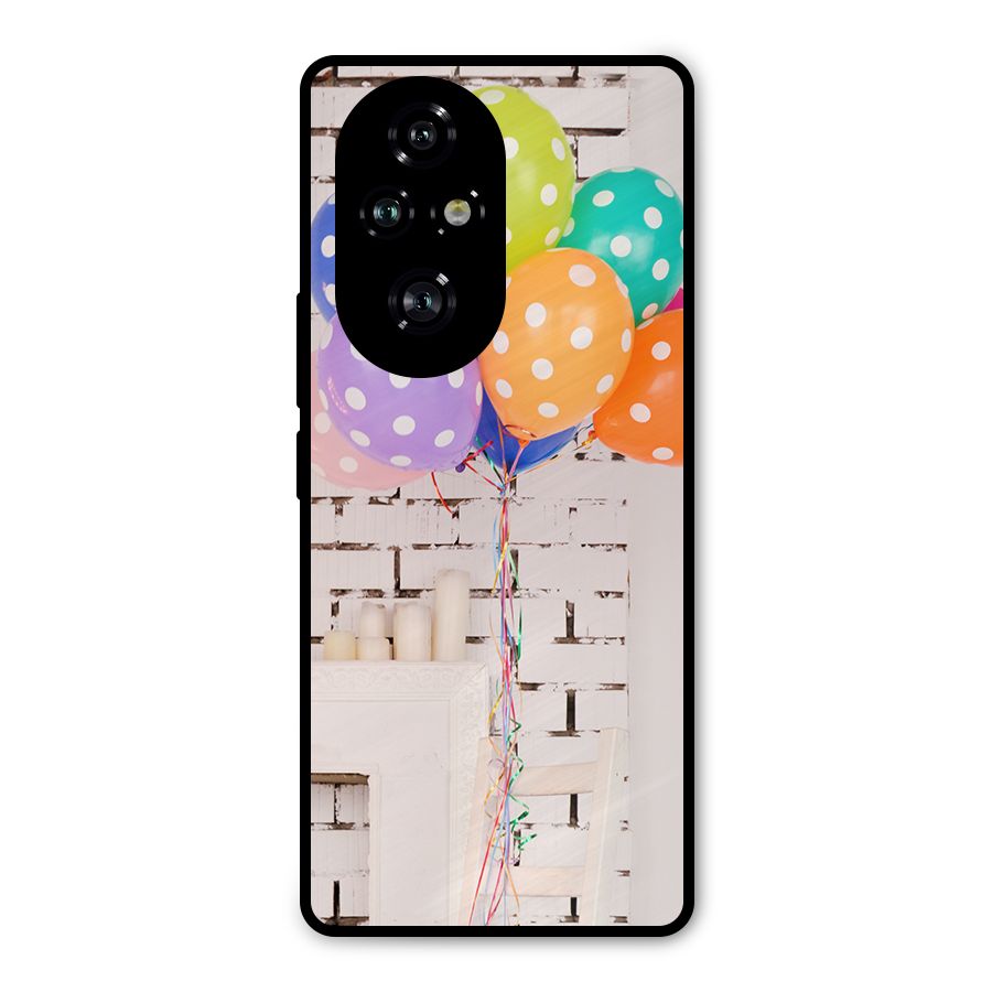 Party Balloons Metal Back Case for Honor 200 Pro