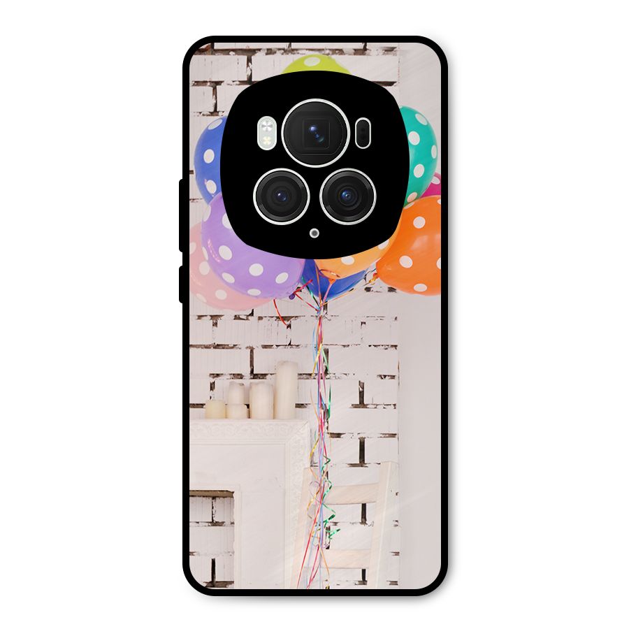 Party Balloons Metal Back Case for Honor Magic6 Pro