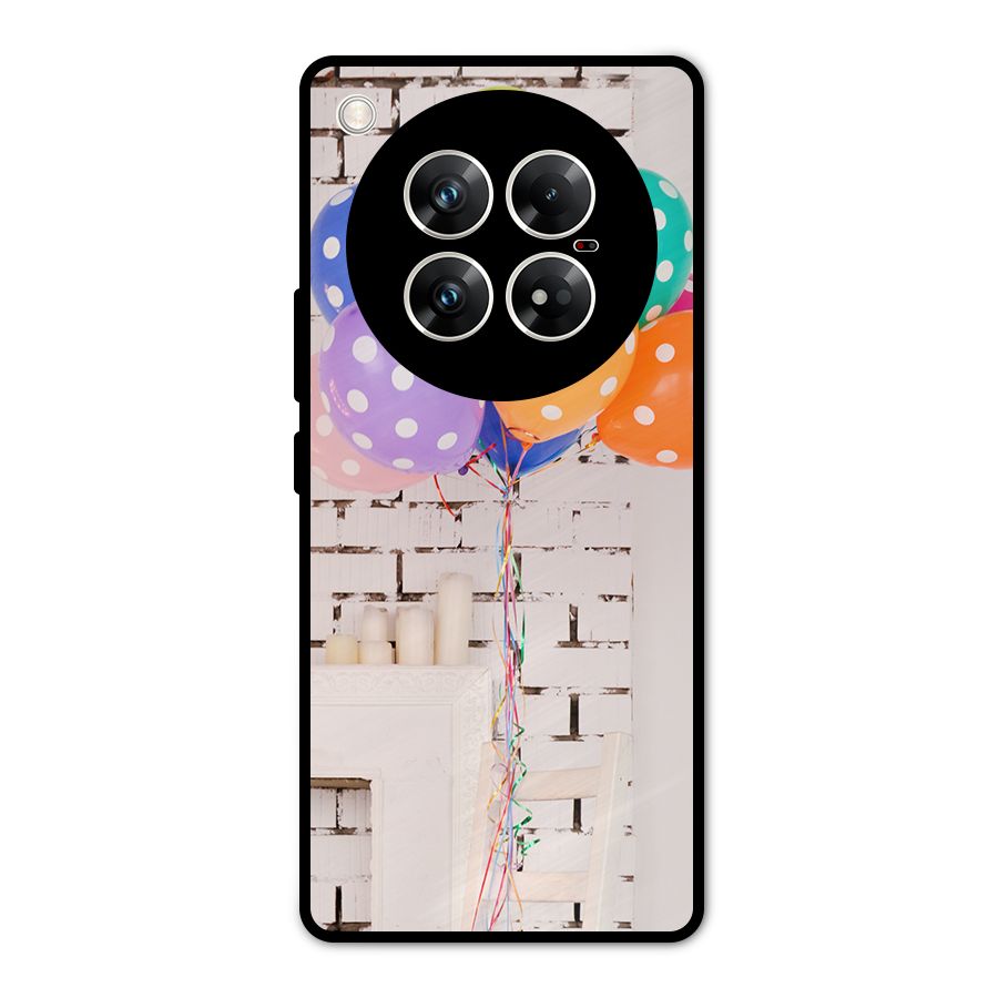 Party Balloons Metal Back Case for Infinix Zero 40 5G