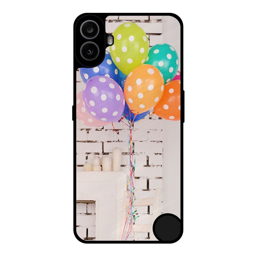 Party Balloons Metal Back Case for Nothing CMF Phone 1
