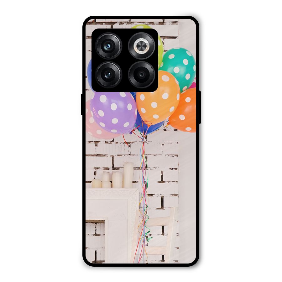Party Balloons Metal Back Case for OnePlus 10T
