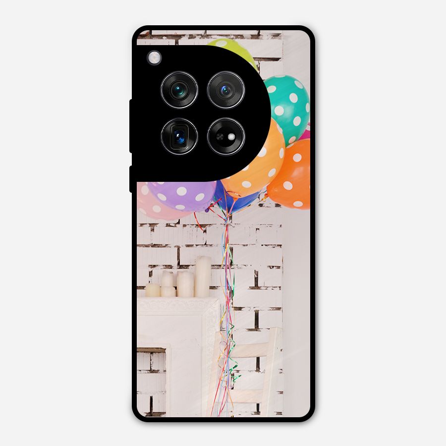 Party Balloons Metal Back Case for OnePlus 12
