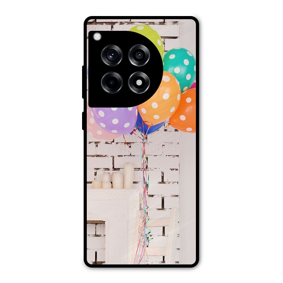 Party Balloons Metal Back Case for OnePlus 12R