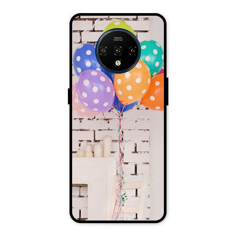 Party Balloons Metal Back Case for OnePlus 7T