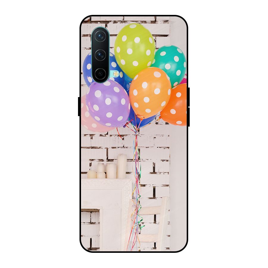 Party Balloons Metal Back Case for OnePlus Nord CE 5G