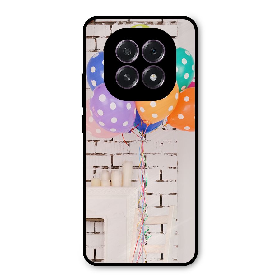 Party Balloons Metal Back Case for Oppo F29