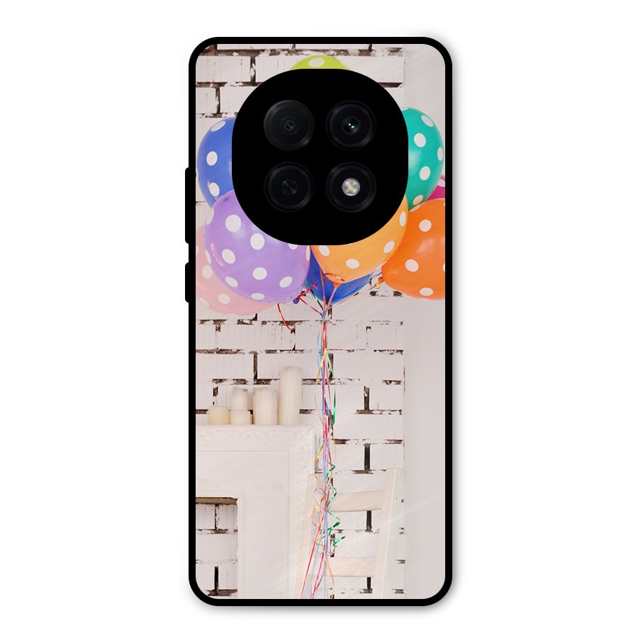 Party Balloons Metal Back Case for Oppo F29 Pro