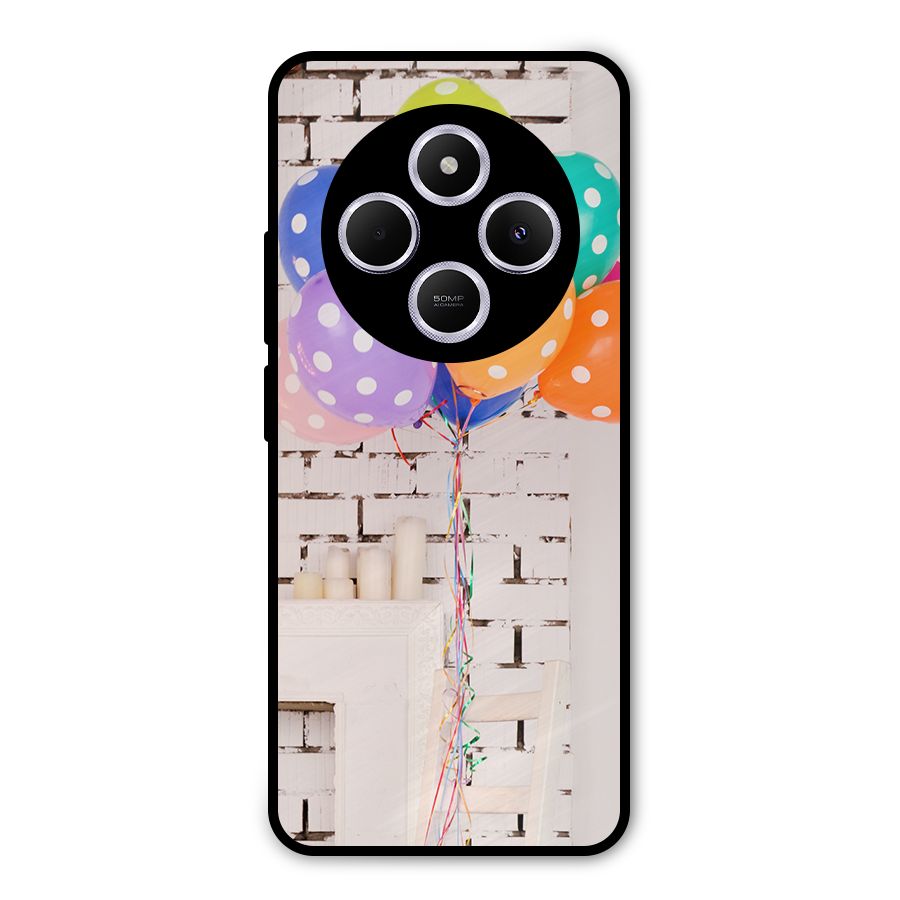 Party Balloons Metal Back Case for Poco M7