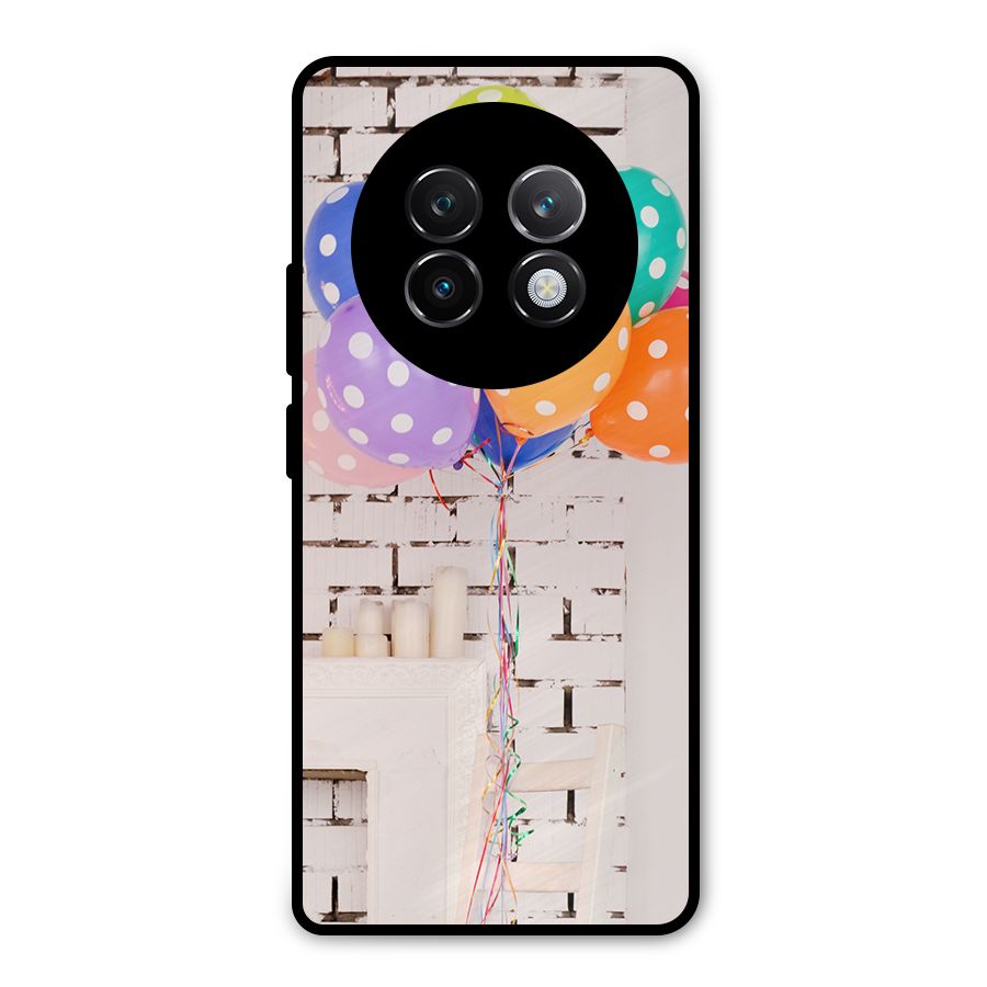 Party Balloons Metal Back Case for Realme 13 Plus