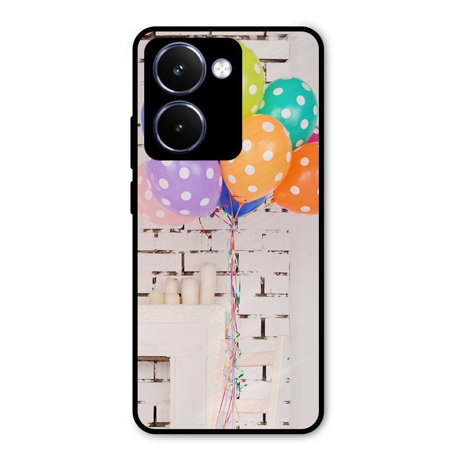 Party Balloons Metal Back Case for Realme P3 Ultra