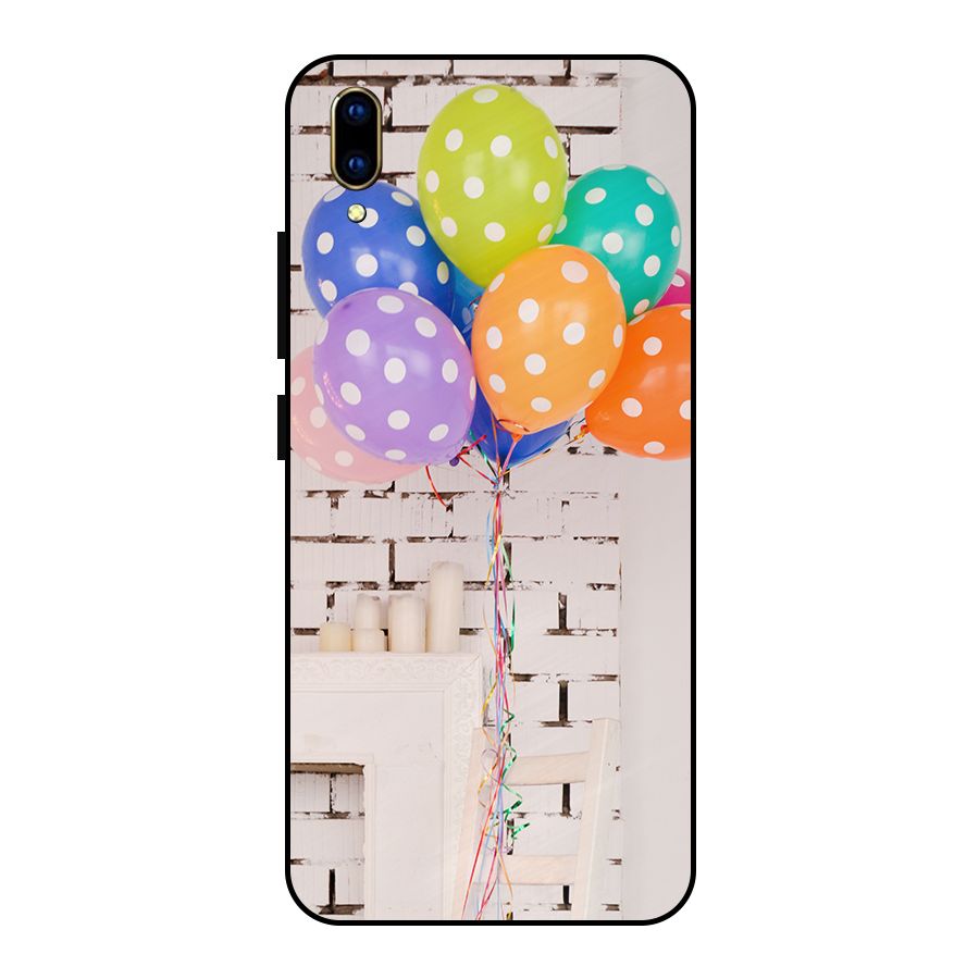 Party Balloons Metal Back Case for Vivo V11 Pro