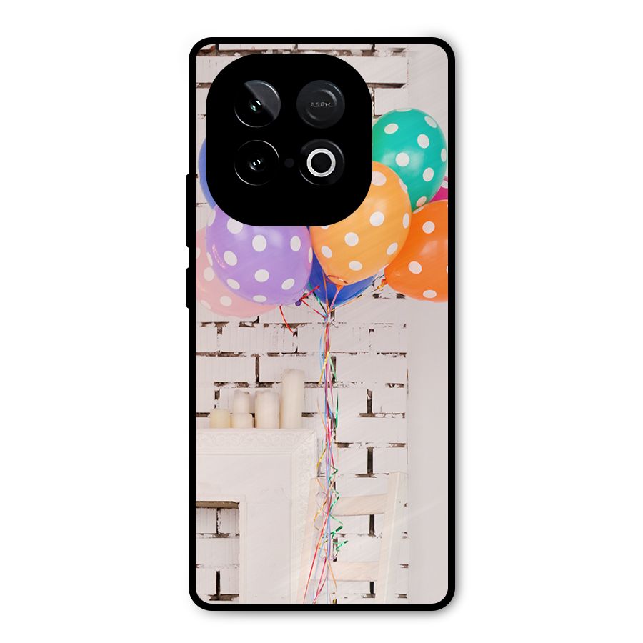 Party Balloons Metal Back Case for iQOO Neo 10