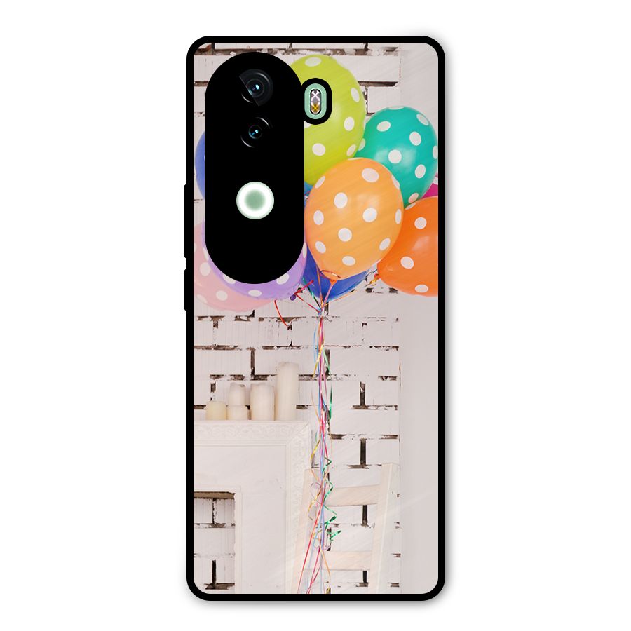 Party Balloons Metal Back Case for iQOO Z9s