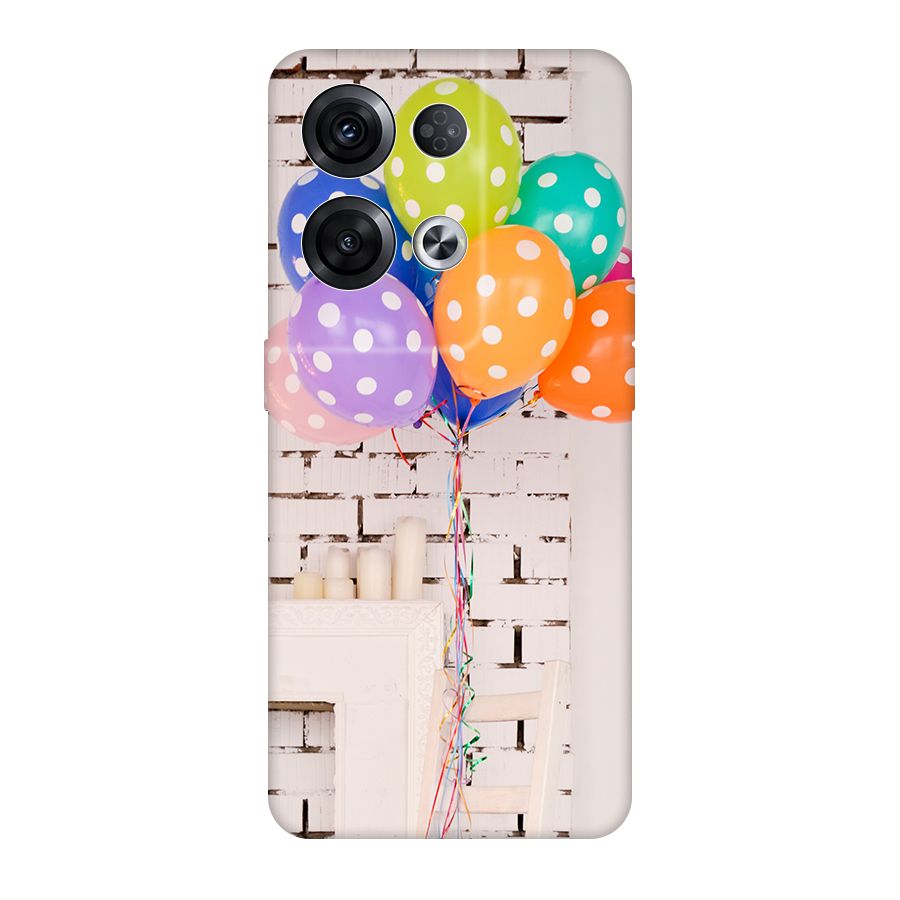 Party Balloons Original Polycarbonate Back Case for Oppo Reno8 Pro 5G