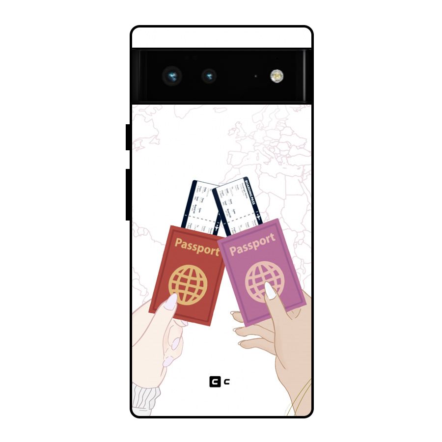Passport Drive Glass Back Case for Google Pixel 6