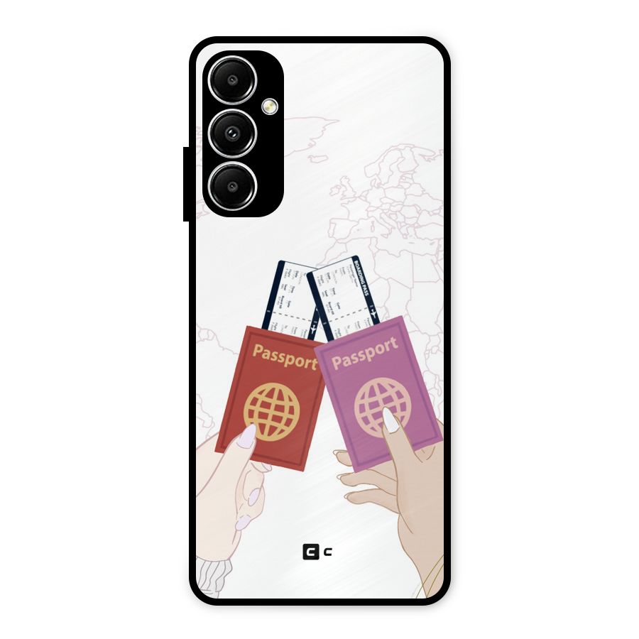 Passport Drive Metal Back Case for Galaxy A05s