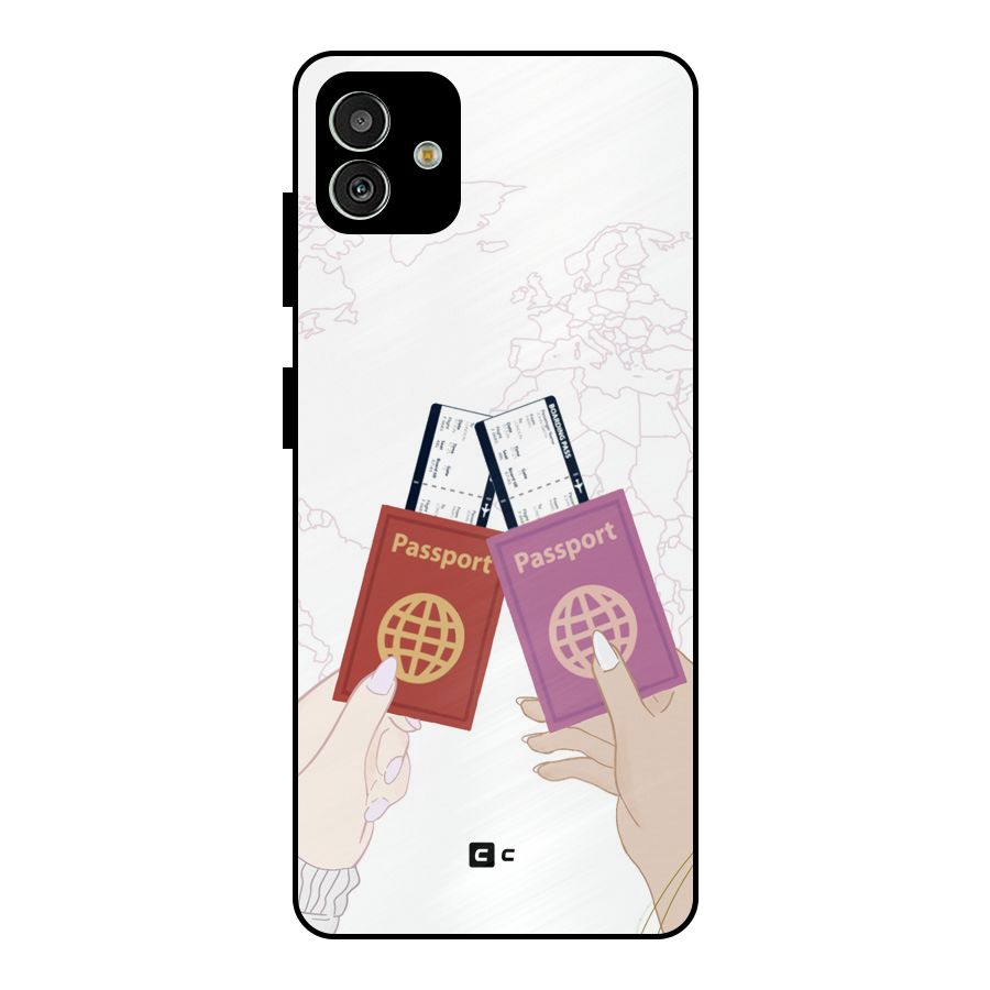 Passport Drive Metal Back Case for Galaxy M13 5G