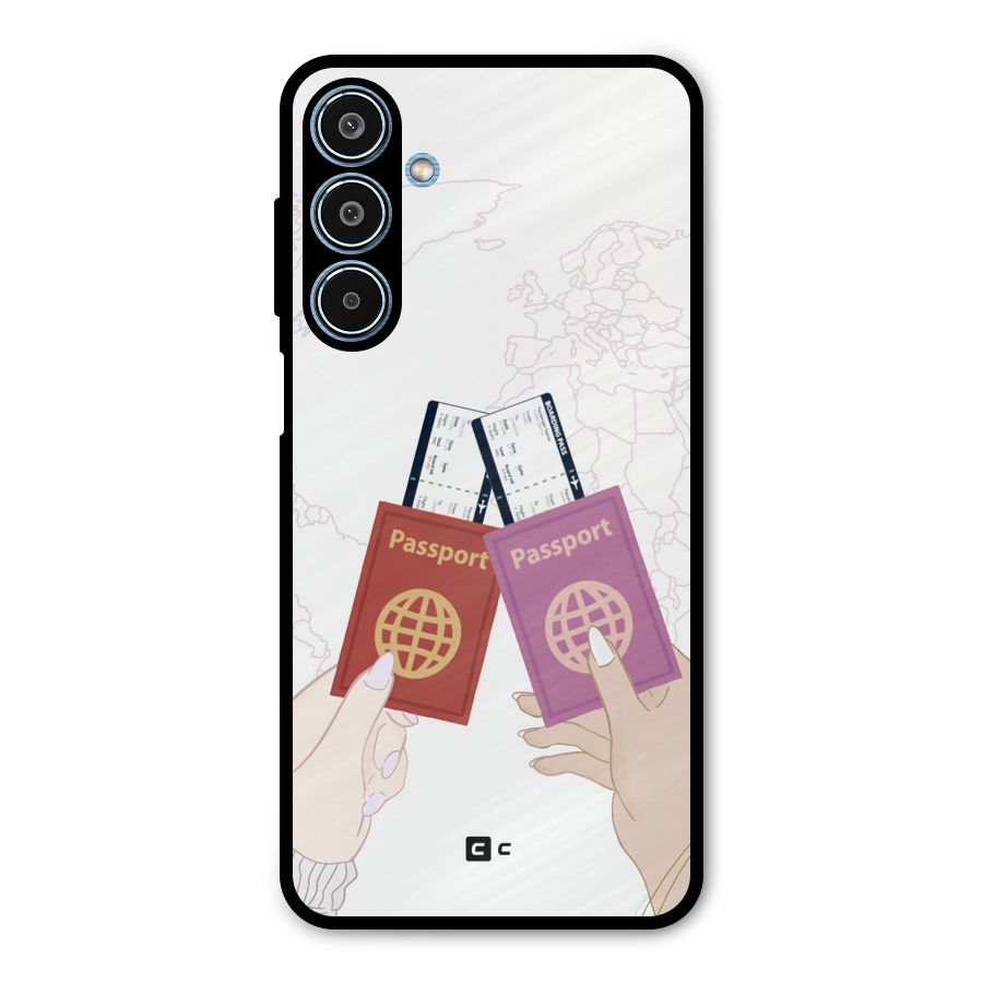 Passport Drive Metal Back Case for Galaxy M35