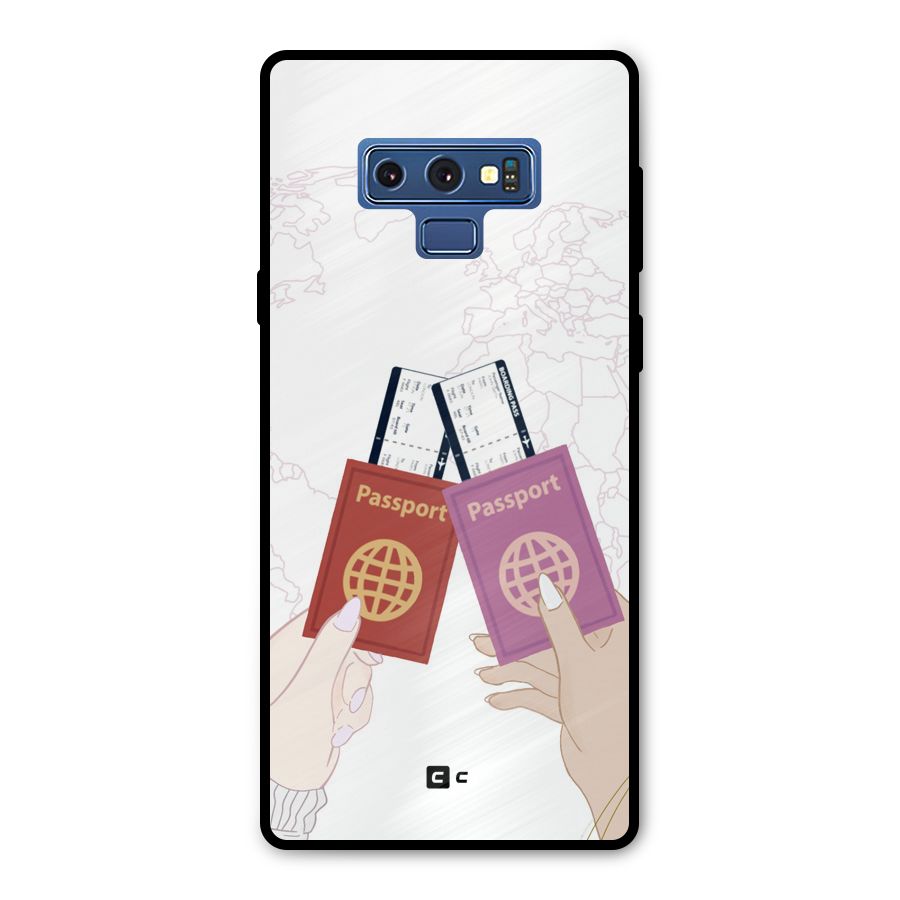 Passport Drive Metal Back Case for Galaxy Note 9