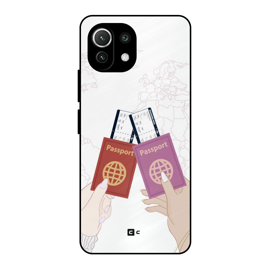 Passport Drive Metal Back Case for Mi 11 Lite