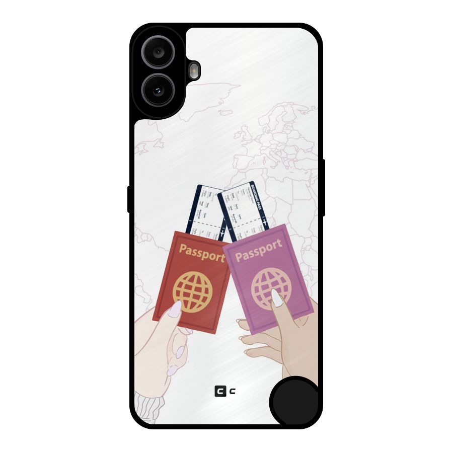 Passport Drive Metal Back Case for Nothing CMF Phone 1