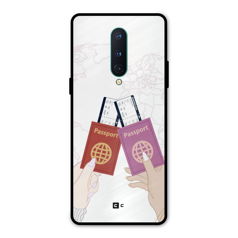 Passport Drive Metal Back Case for OnePlus 8