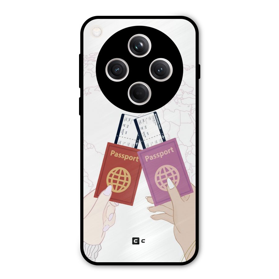 Passport Drive Metal Back Case for Oppo Find X8