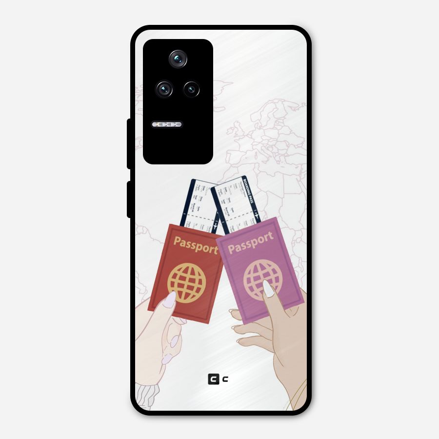 Passport Drive Metal Back Case for Poco F4 5G